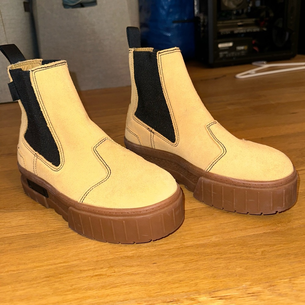 Puma platform shoes
